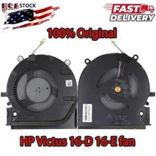 OEM Laptop CPU&GPU Cooling Fan for HP Victus 16-D 16-E TPN-Q263/Q264 60W 80W USA