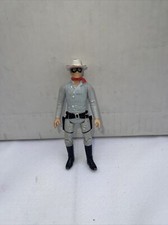 RARE VINTAGE Highly collectible, 4 in Lone Ranger action figure 1980s