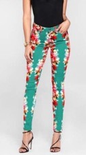 NWT Guess By Marciano Women's Beach Palm Mid-Rise Pant Size 32