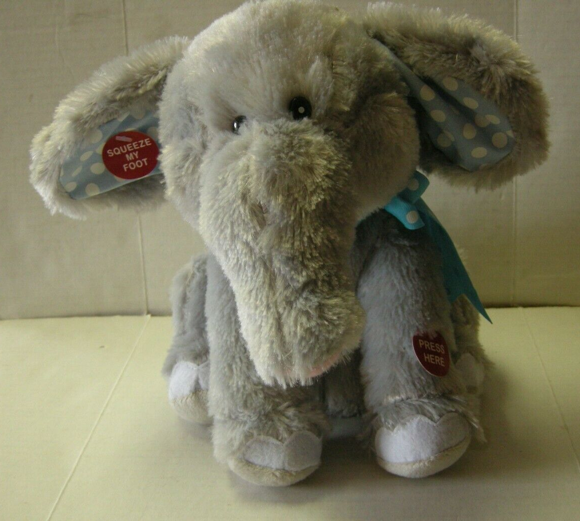 stuffed elephant singing do your ears hang low