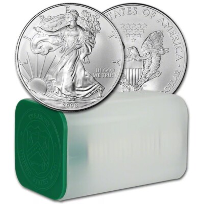 2008年 AMERICAN EAGLE 1オンスプルーフ 銀貨 未流通品 2008-W Proof