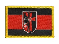 Sudetenland Mit Wappen AufnäHer Flaggen Fahnen Patch AufbüGler 8X6Cm