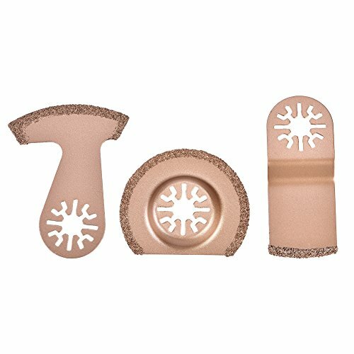 3pcs Mix Oscillante Saw Kit di Lama Multi Attrezzo di Carburo Attrezzo per Dreme