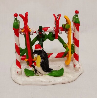 Figurine Bonhomme de neige et renne - LEMAX