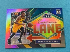 2020-21 Donruss Optic Donovan Mitchell Express Lane Pink Prizm #07/25