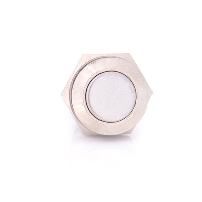 16mm Start Horn Button Momentary Stainless Steel Metal Push Button Switch J zc