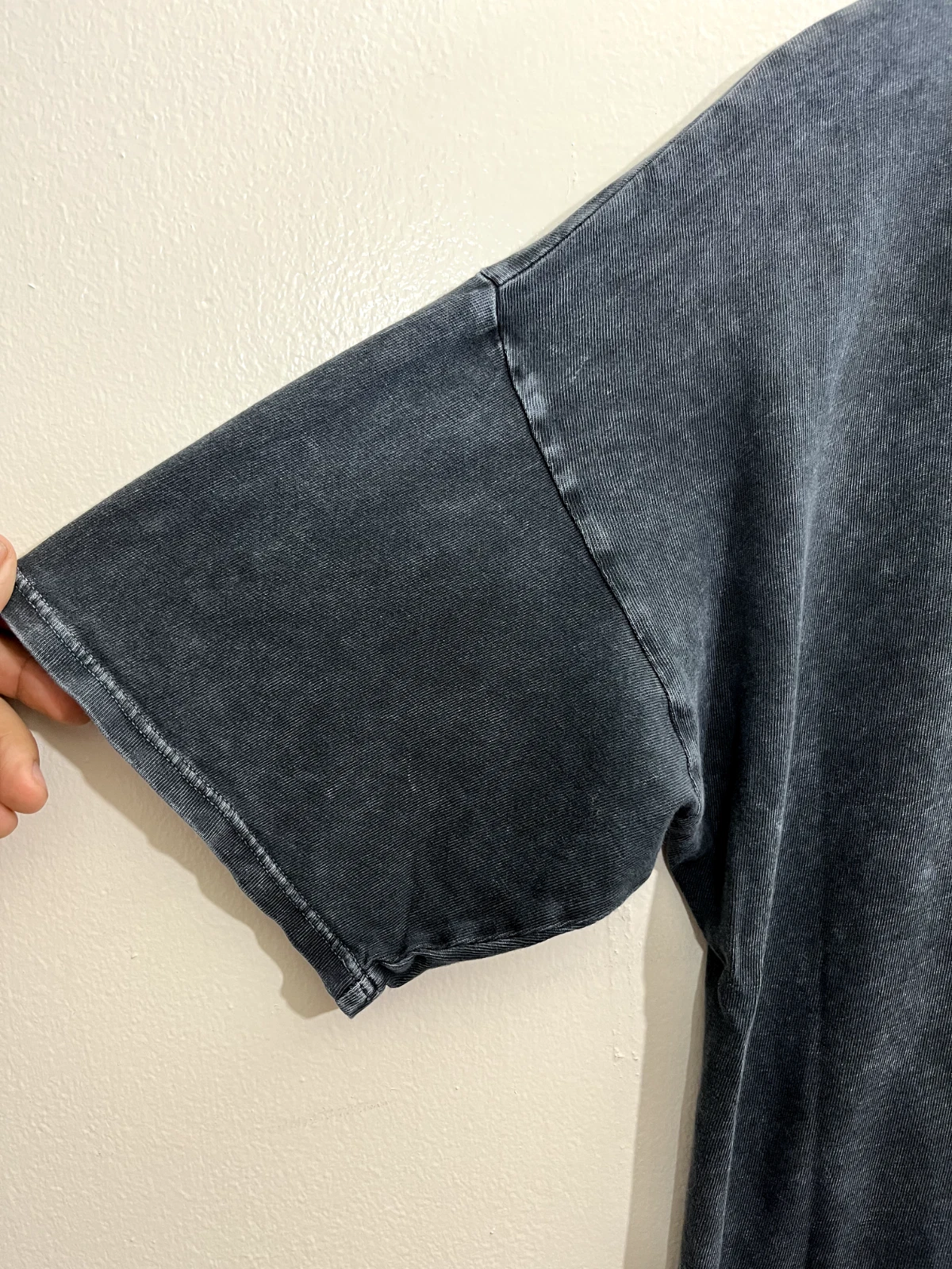 beyond-yoga sweat boyfriend casual oversized washed shirt