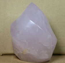 2.14lb Natural Pink Rose Quartz Crystal Freeform Statue Reiki Mineral Specimen