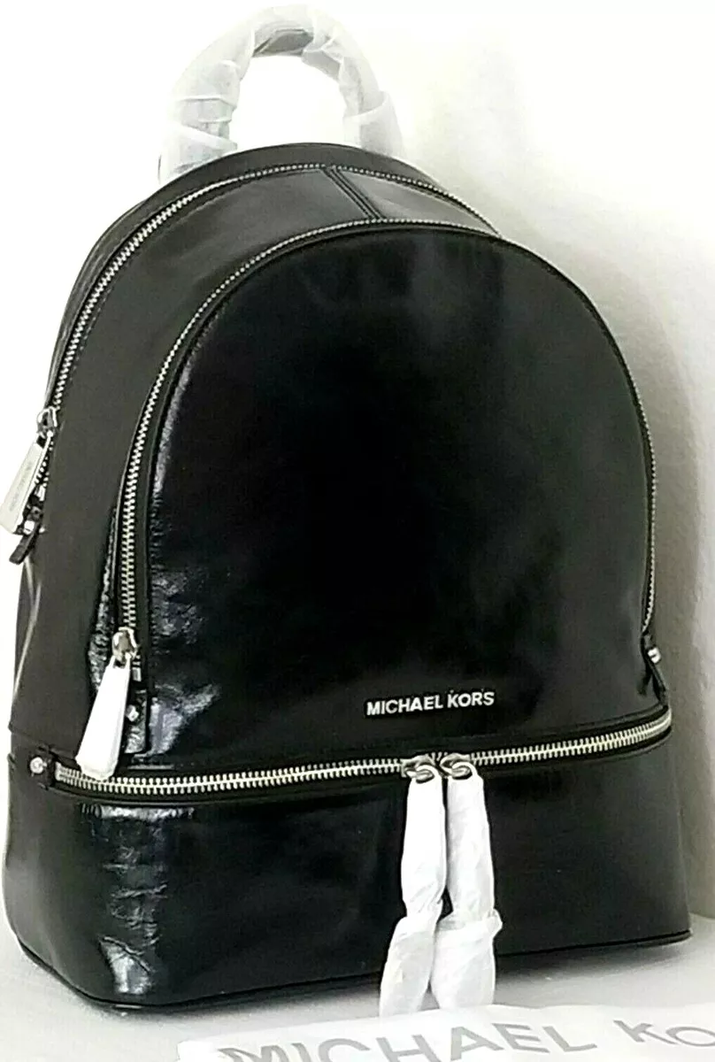 Buy Michael Kors Rhea Zip Medium Backpack, Black Color Women