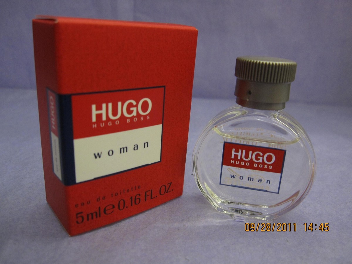 HUGO WOMAN by HUGO BOSS 0.16 FL oz / 5 ML Eau De Toilette