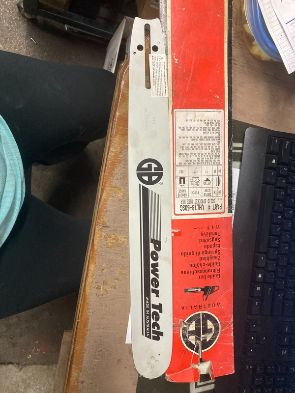 Brand new never used GB chain saw barUHL18-50SG
