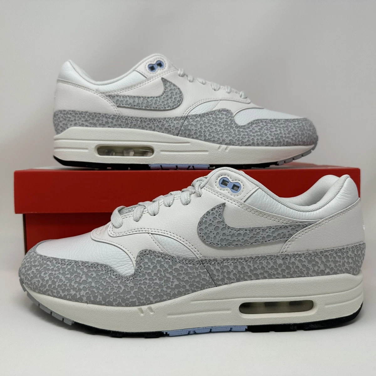 Nike W Air Max 1 SFR Safari Summit White Phantom Womens Size 12 10.5M  FB5059-100