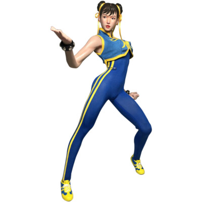 1/6 Street Fighter Chun-Li Bodysuit Fr 12