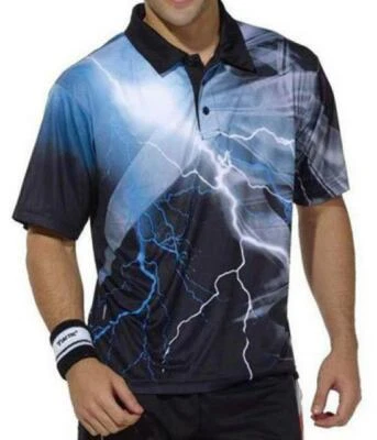 Tactic Polo Shirt Funktionsshirt Badminton Tennis Fußball Handball Squash Top