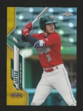 2020 Topps Debut Chrome Grant Little Padres Rookie Gold Refractor Rare Sp 22/75