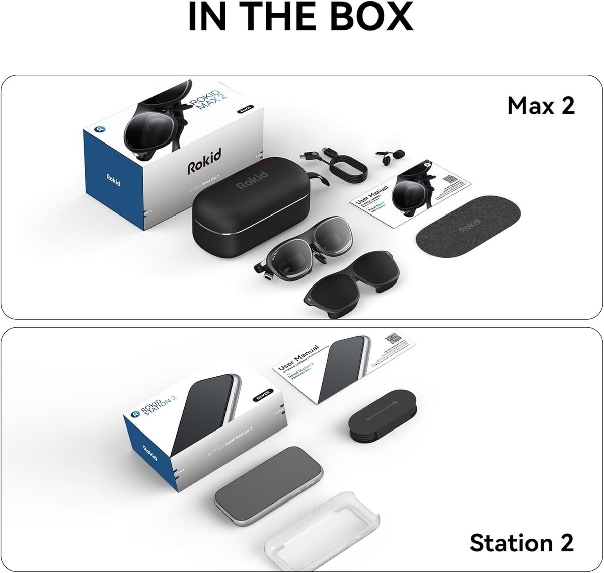 Rokid AR Lite Spatial AR Glasses Pack Smart Glasses Max 2
