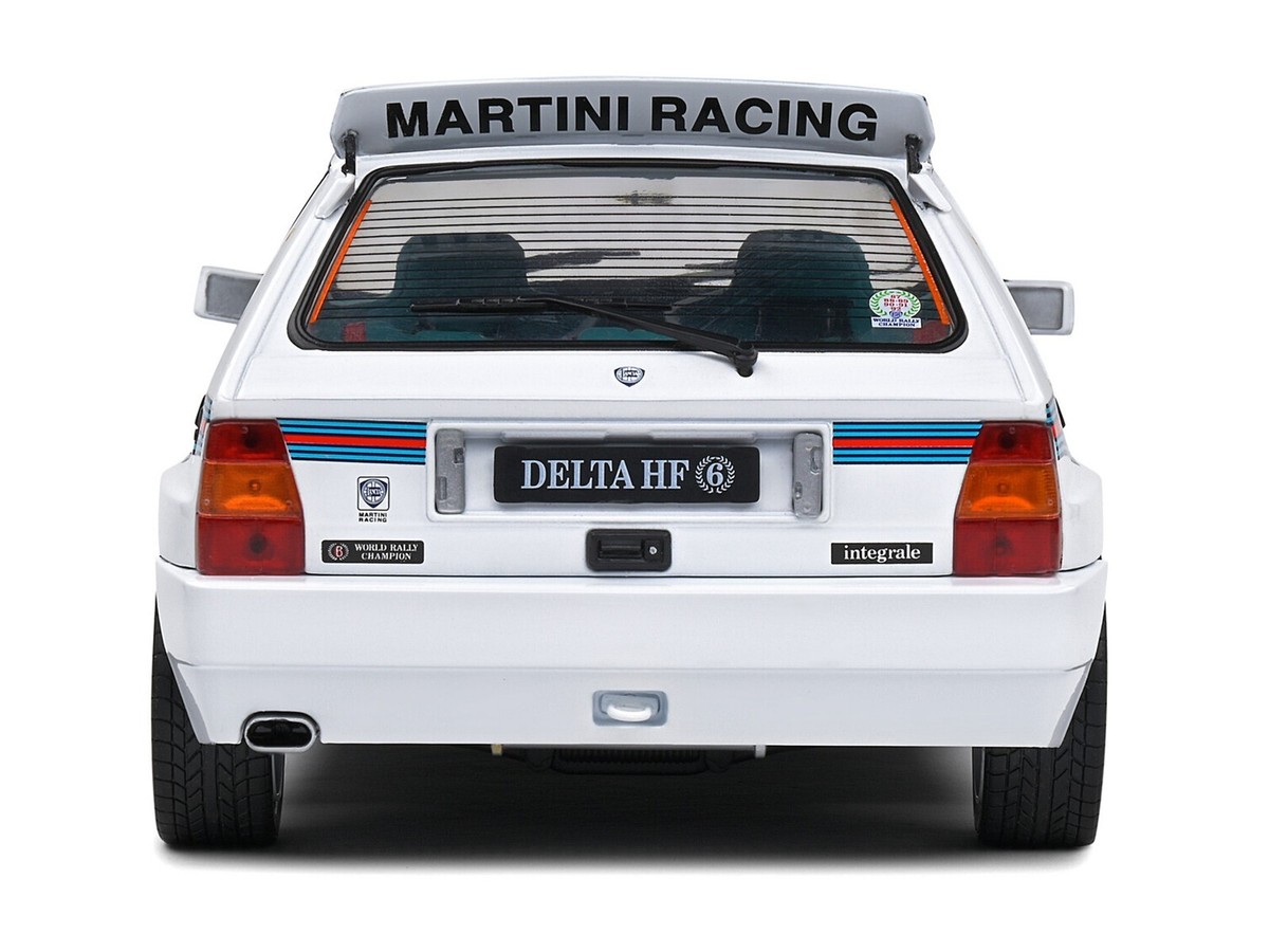 1992 LANCIA DELTA HF INTEGRALE EVO 1 MARTINI 6 WHITE 1/18 BY