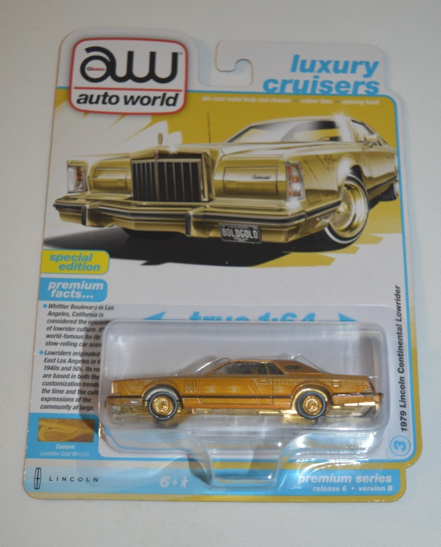 動作品　リンドバーグ　’79 Cadillac LOWRIDERホイールGOLD 動作品 リンドバーグ '79 Cadillac LOWRIDERホイールGOLD 動作品