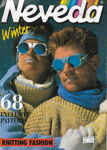 Neveda Knitting Fashions 68 Patterns Winter 1985 Styles and Trends 80s Models