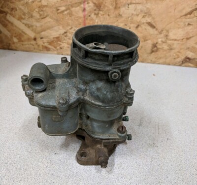 Used Vintage Ford EBV 2 Barrel Carburetor,Parts or Repair Carb. Ford Flathead?