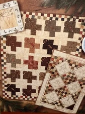 PATTERN Ginger Boys Gingerbread Men Quilt NEW Cheri Saffiote Indygo Junction