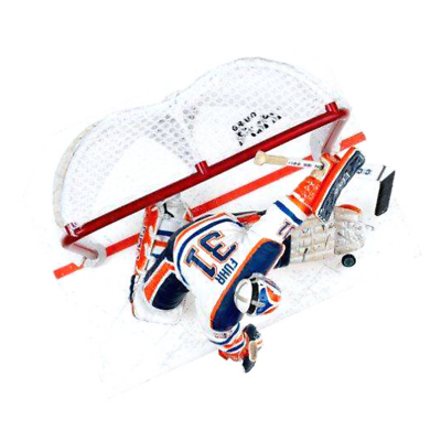 McFarlane NHL Grant Fuhr Edmonton Oilers White Jersey Legends