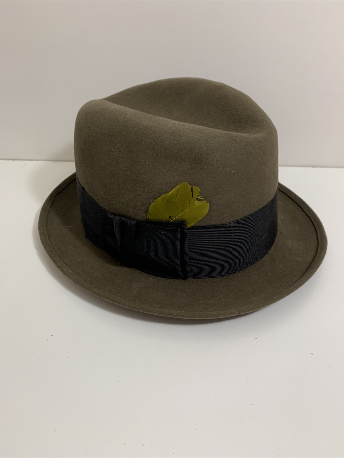 Vintage Wormser Regency Luxury Fedora Hat Mens Sz 7 C… Gem