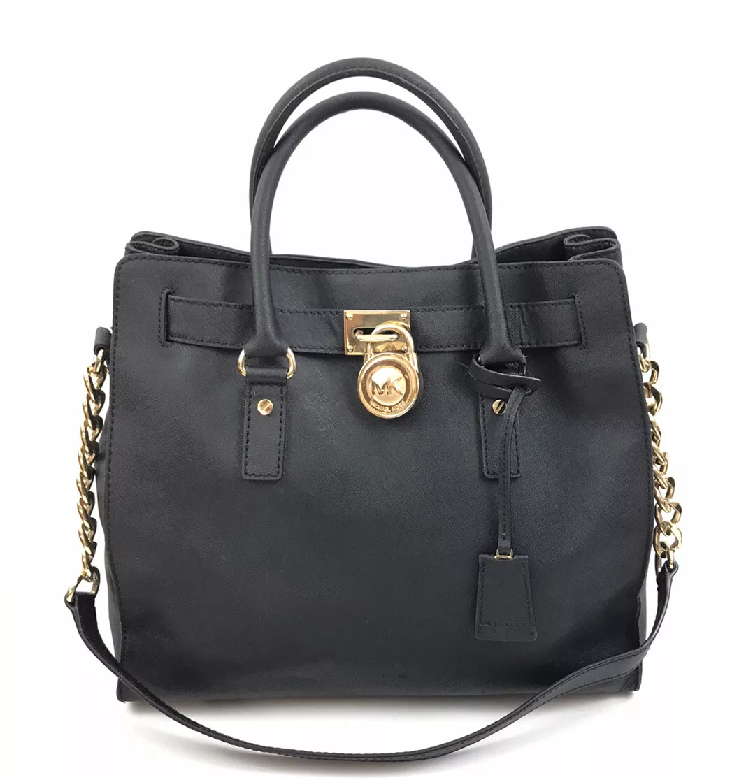 MICHAEL Michael Kors Hamilton Large Tote in Black