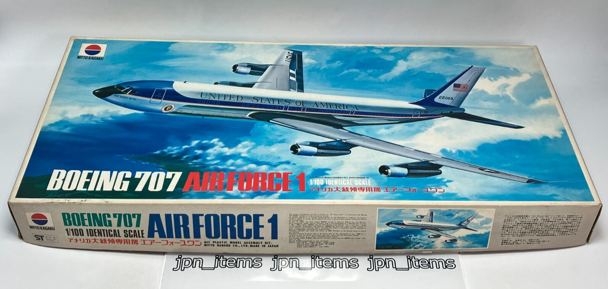 Nitto 1/100 Plastic Kit Boeing 707 US Presidential Air Force 1
