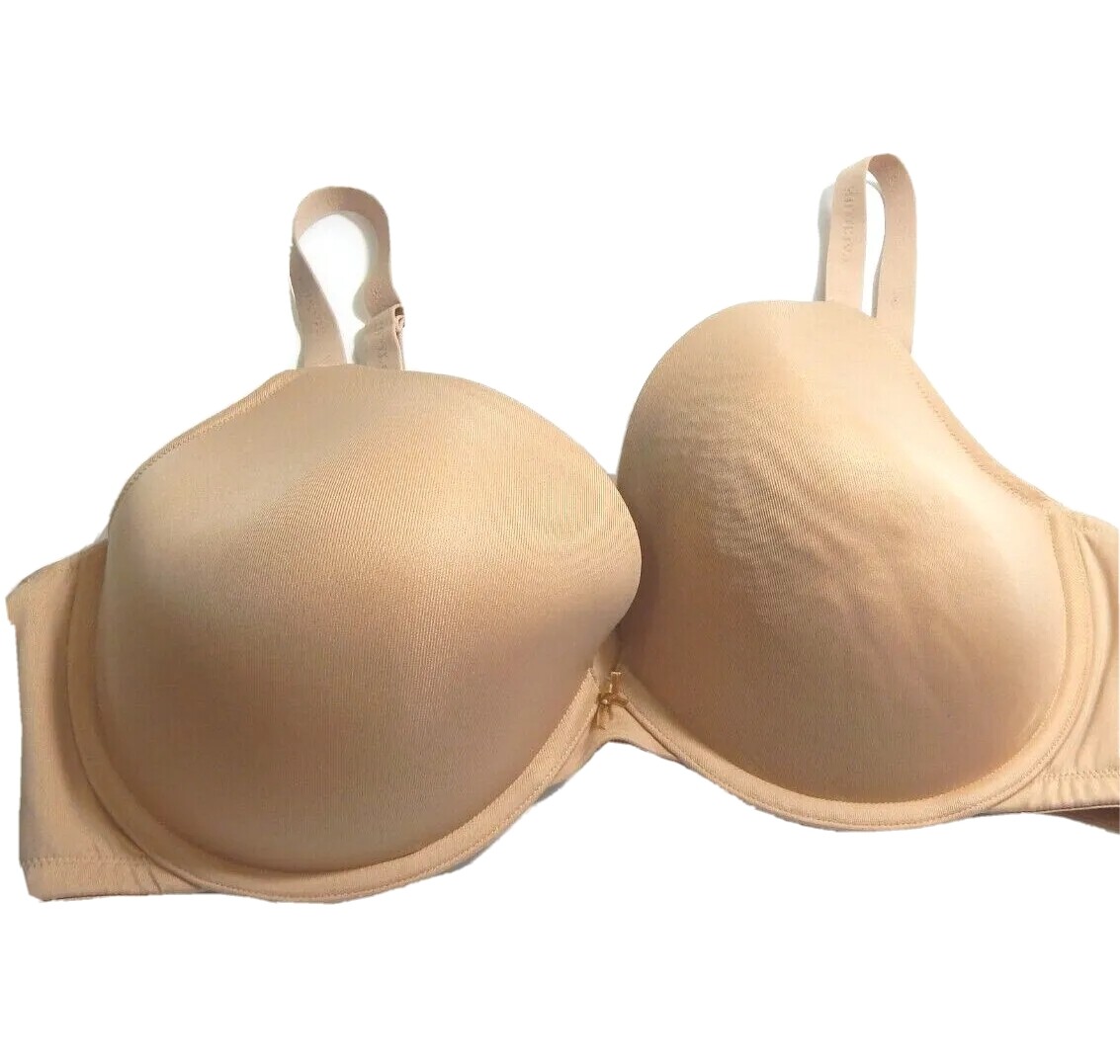 Cacique Women's 44DD Bra Boost Plunge Underwire Tan N… Gem