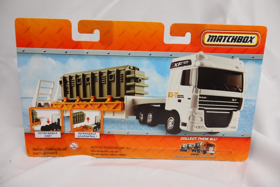 MATCHBOX MBX DAF XF 105 & GENERATOR DETACHABLE CAB 9" (23 cm) *BRAND NEW & RARE* - Image 2 of 2