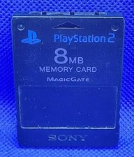 Sony PlayStation 2 Memory Card PS2 Genuine Official MagicGate 8MB SCPH-10020