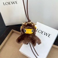 Loewe Reindeer Ornament Puzzle 10th Anniversary Collection Bag Charm Gift