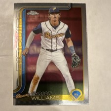 Topps Pro Debut 2024 Carson Williams #PDC-127 Montgomery Biscuits Base Set