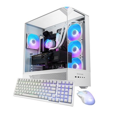 iBUYPOWER Element EWA9N5701 Liquid Cooled Gaming Desktop Computer, AMD Ryzen 9 9