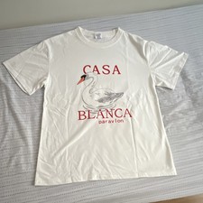 Herren T-Shirt Gr. S Weiß Rundhals Kurzarm S...