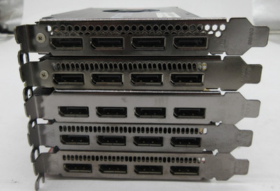 LOT OF 5 AMD Barco MXRT 6700/ W7100/ W5100Medical Video Graphics Card
