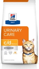 C/D Urinary Care Multicare Dry Cat Food CD Diet - Chicken or Ocean Fish Flavors