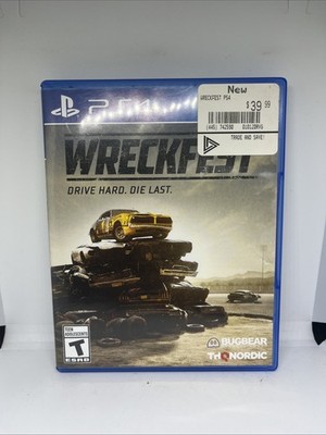 Wreckfest PlayStation 4 PS4 No Manual