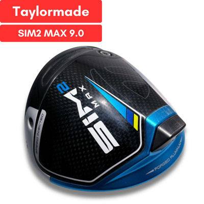 TaylorMade SIM2 MAX 9* Driver Head Only Right Hand USED D4870