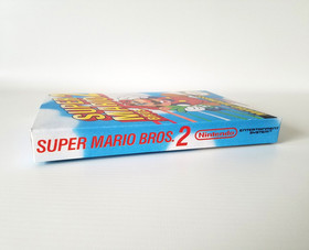 Super Mario Bros 2 UKV PAL Nintendo NES Empty Handmade Replacment Box Only