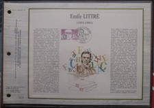 FRANCE CEF N°708 de 1984 Emile Littré timbre N°2328