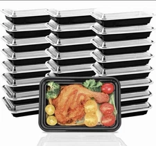 16 oz  Meal Prep Containers Food Storage Containers with Lids Choose Quantity