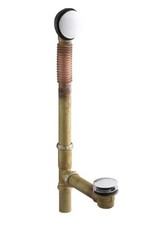 KohlerClearflo 1-1/2" Toe Tap Tub Drain Kit - with OverflowModel: K-7259-BN