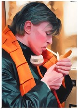 DAVID BOWIE * Fun Novelty * MUSIC ARTIST * Art Card * ATC ACEO