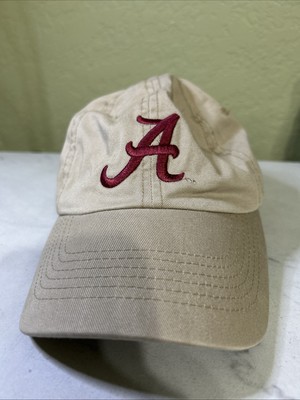 Alabama Crimson Tide Bama Captivating Headgear Adjustable Beige Strap Back Hat