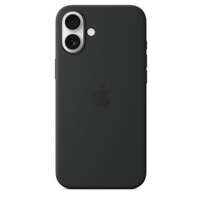 Original / Offizielle Apple iPhone 16 Plus Silikon Hülle / Cover - Schwarz - Neu