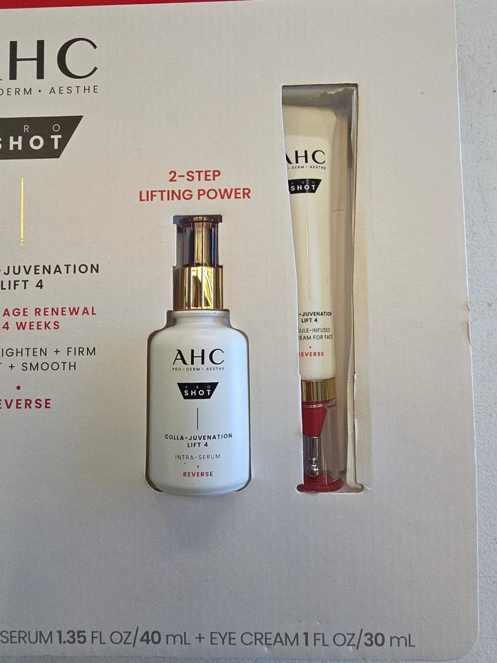 Suero AHC Pro Shot Colla-Rejuvenation Lift 4 40 ml + crema para ojos 30 ml Duo K-Beauty Foto 2 de 4