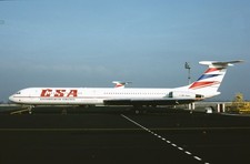 Original 35m aircraft Slide CSA Ilyushin IL-62M OK-KBK LN 35-03 russia plane
