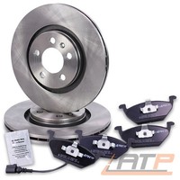 Bremsscheiben Ø280 + BremsbelÄGe Vorne FÜR Audi A3 Seat Skoda Octavia VW Golf